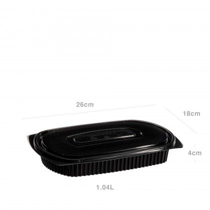 Caixa Take Away 1.04l 26X18.5X4cm Pack 101 Caixa Take Away 1.04l 26X18.5X4cm Pack 101