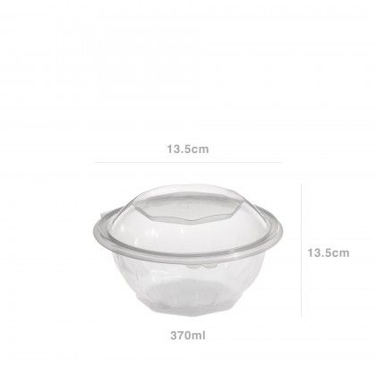 Saladeira Take Away 370ml 13.5X13.5X5.9cm Pack 51
