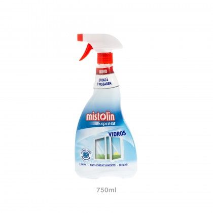 Detergente Limpa Vidros  Mistolin Express 750ml