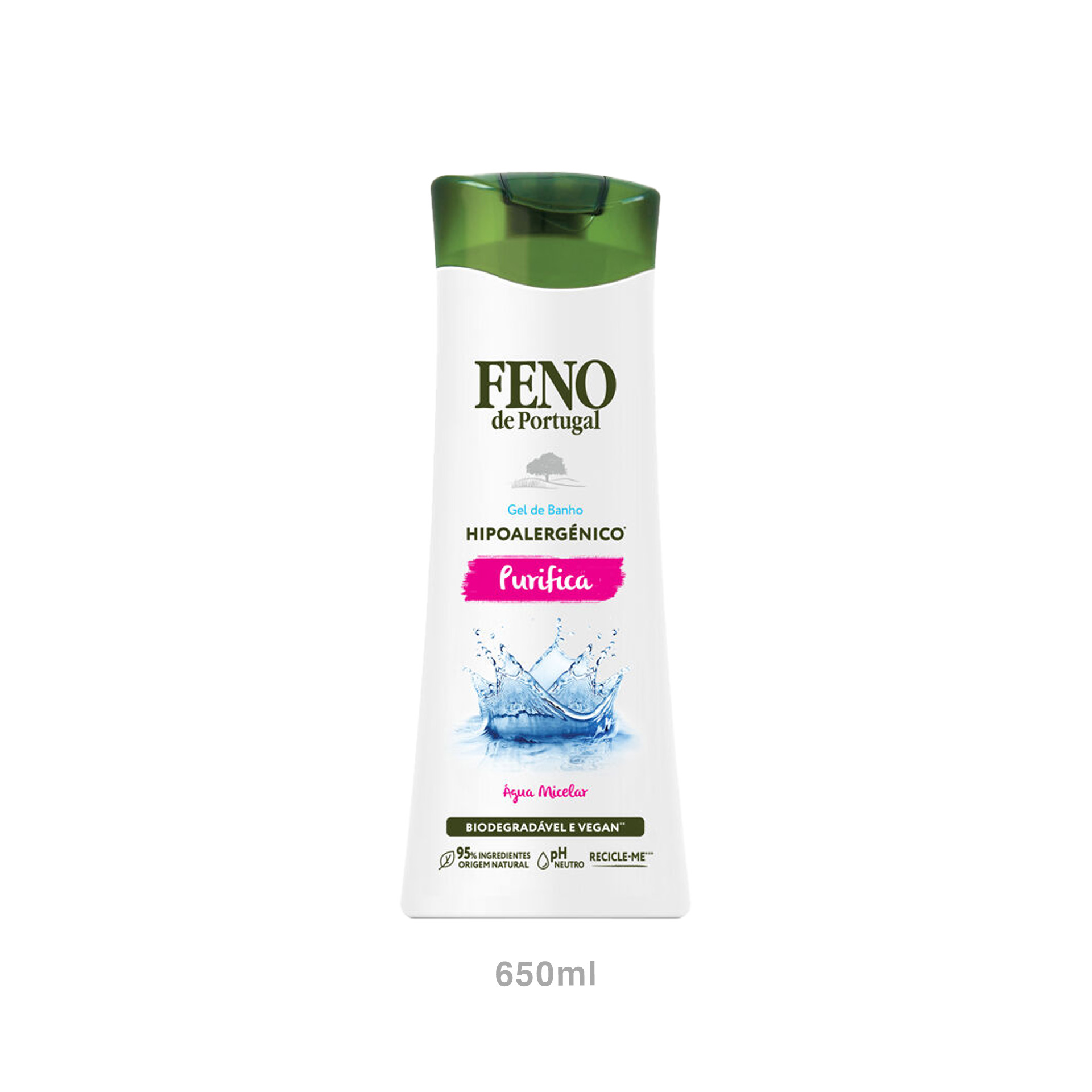 Gel Banho Feno Àgua Micelar 650ml
