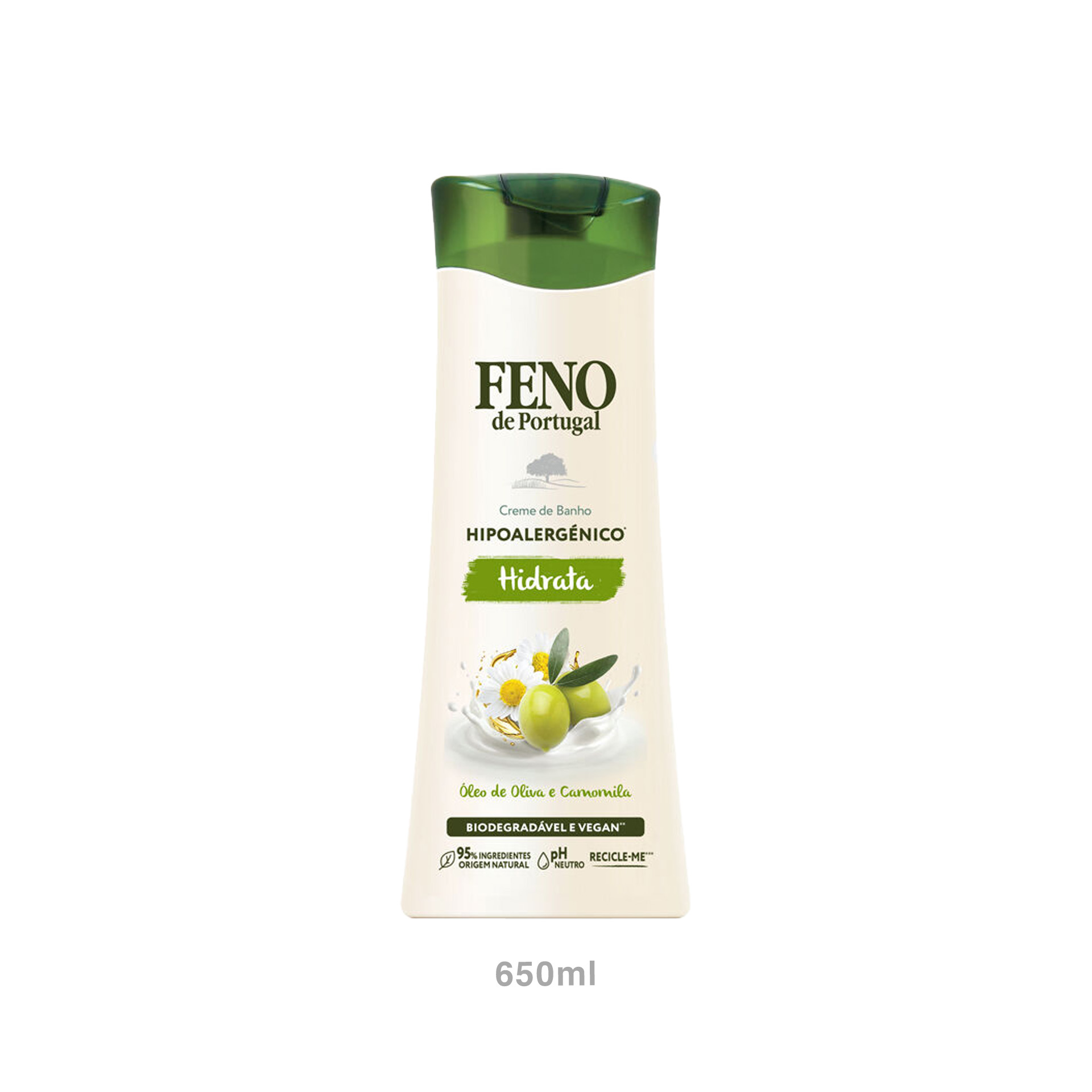 Gel Banho Feno Olive & Camomila 650ml