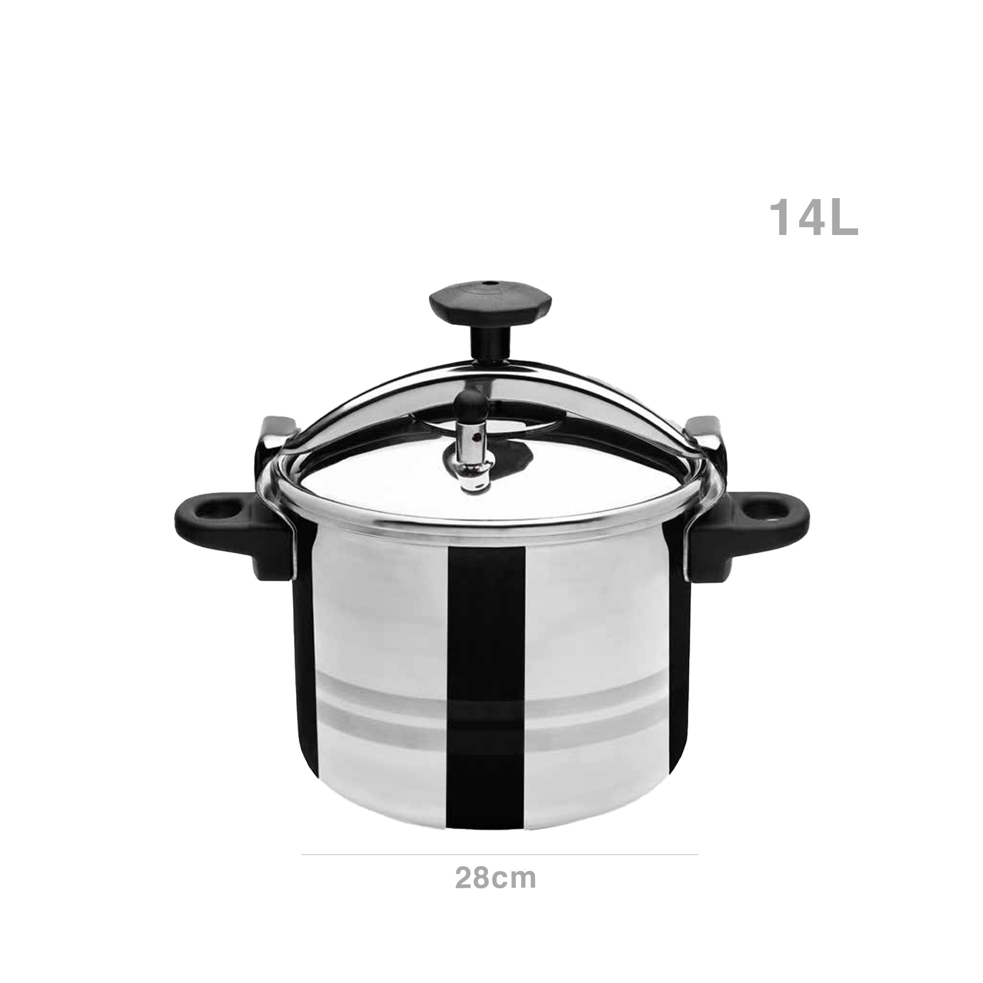 Panela Pressão Evinox Classic 14l 28cm