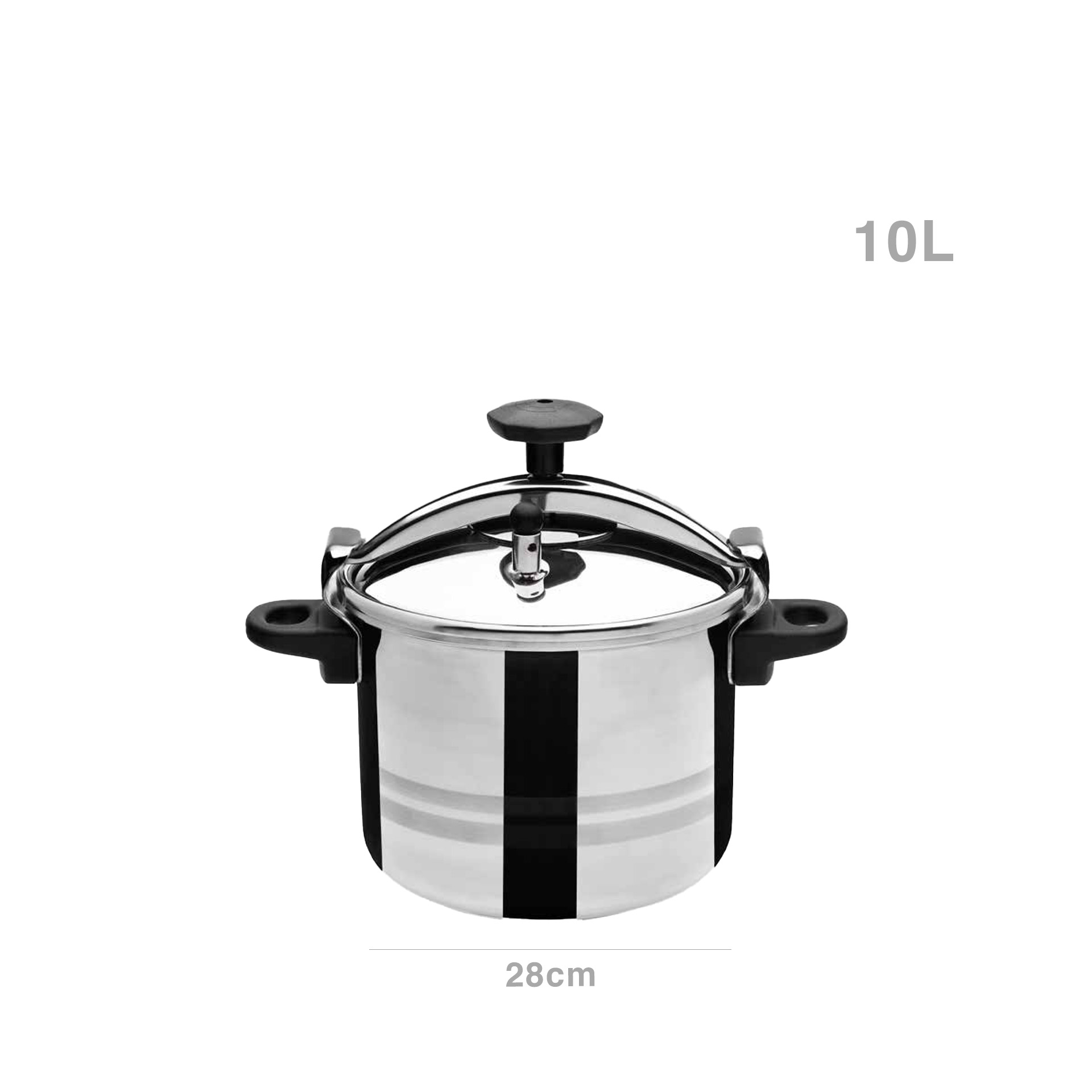 Panela Pressão Evinox Classic 10l 28cm