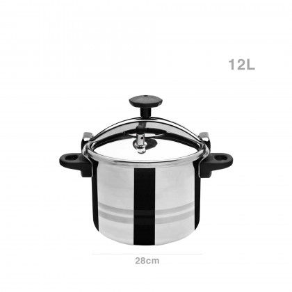 Panela Presso Evinox Classic 12l 28cm