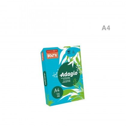 Papel Fotocpia Adagio Azul Intenso A4