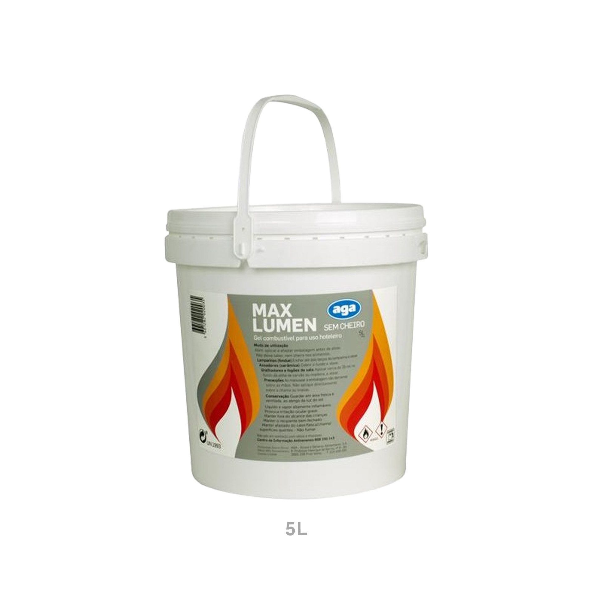 Gel Combustível Maxlumen 5000ml