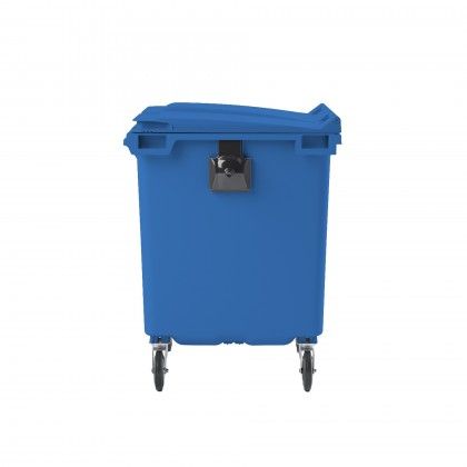 Contentor Carga Traseira 4 Rodas 1100l Azul Contentor Carga Traseira 4 Rodas 1100l Azul