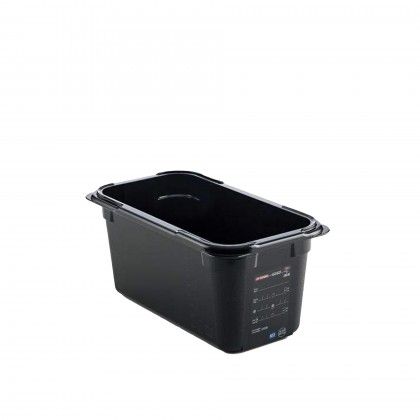 Caixa Abs GN 1/3 NSF Preto 5.4l 32.5X17.6X15cm Caixa Abs GN 1/3 NSF Preto 5.4l 32.5X17.6X15cm