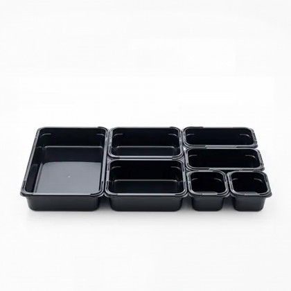 Caixa Abs GN 1/2 NSF Preto 11.35l 32.5X26.5X20cm Caixa Abs GN 1/2 NSF Preto 11.35l 32.5X26.5X20cm