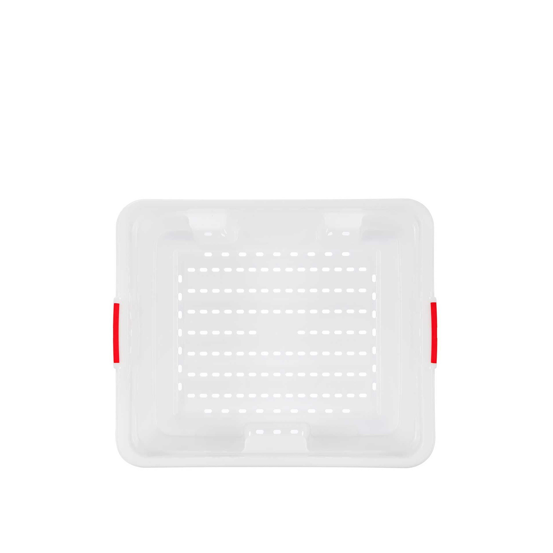 Caixa Abs GN 2/1 NSF Branco 90l 65X53X38cm