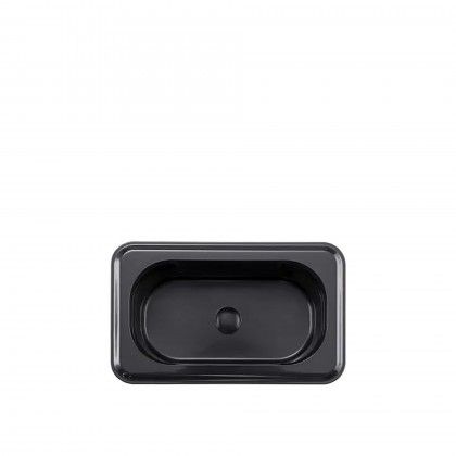 Caixa Abs GN 1/9 NSF Preto 0.9l 17.6X10.8X10cm Caixa Abs GN 1/9 NSF Preto 0.9l 17.6X10.8X10cm