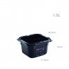 Caixa Abs GN 1/6 NSF Preto 1.5l 17.6X16.2X10cm