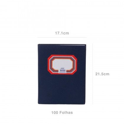 Livro 1/4 Dirio 100 Folhas 171x215mm