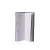 Livro Estreito Lona Quadriculado 100 Folhas 110x315mm