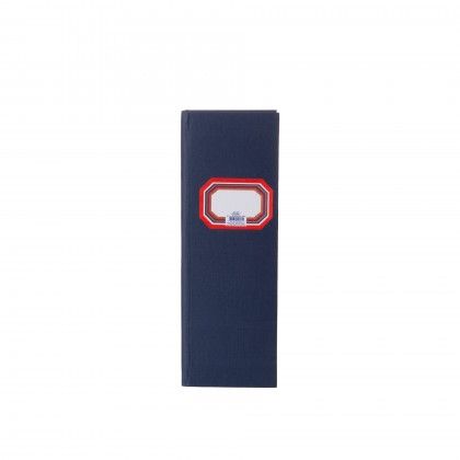 Livro Estreito Lona Quadriculado 100 Folhas 110x315mm