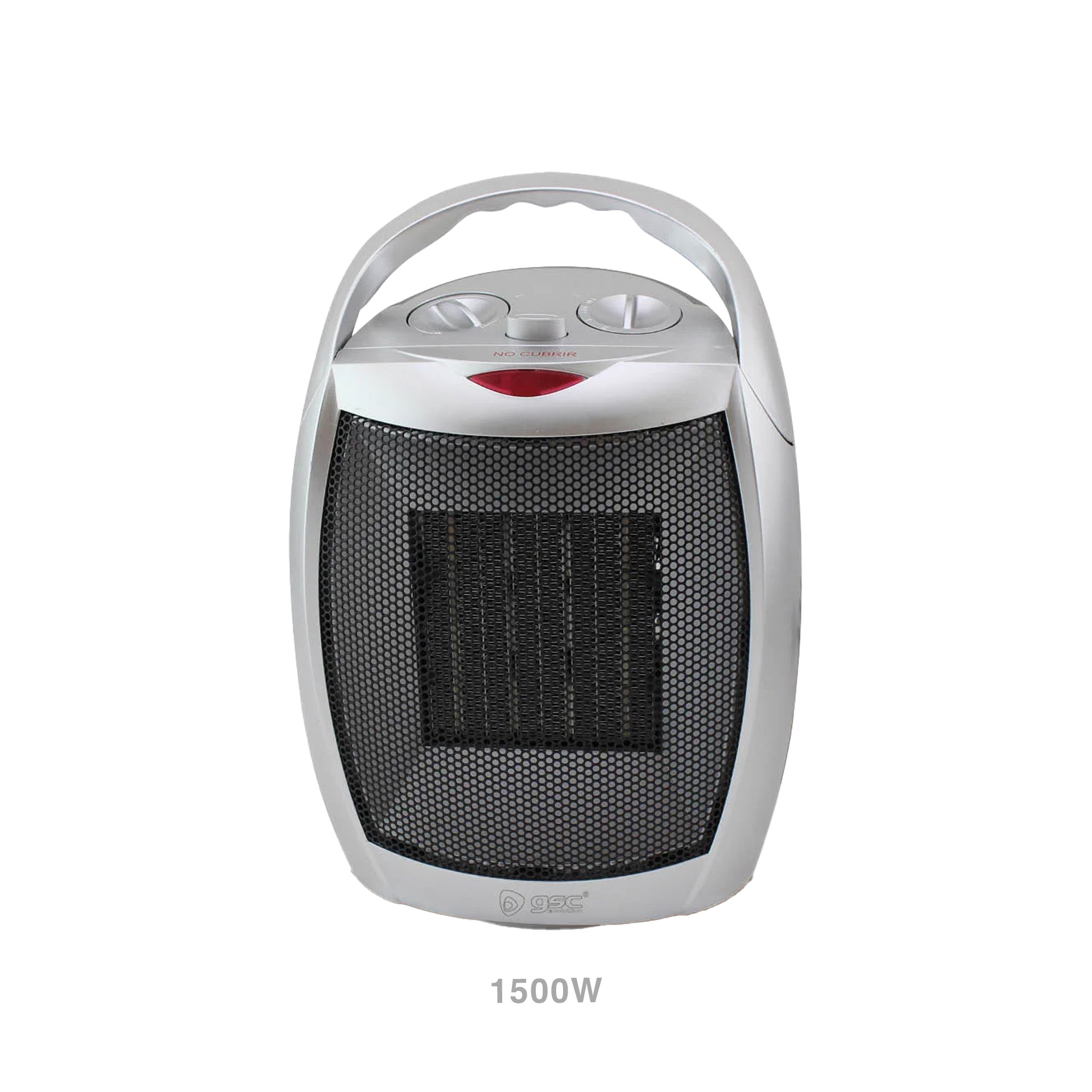 Aquecedor Vertical Cerâmico Giratório 1500W 20.5X28.5cm