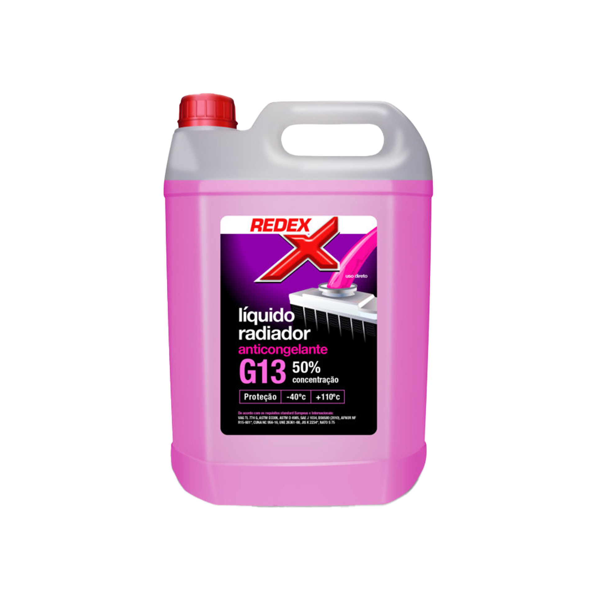 Anticongelante Radiador 50% Rosa 5000ml