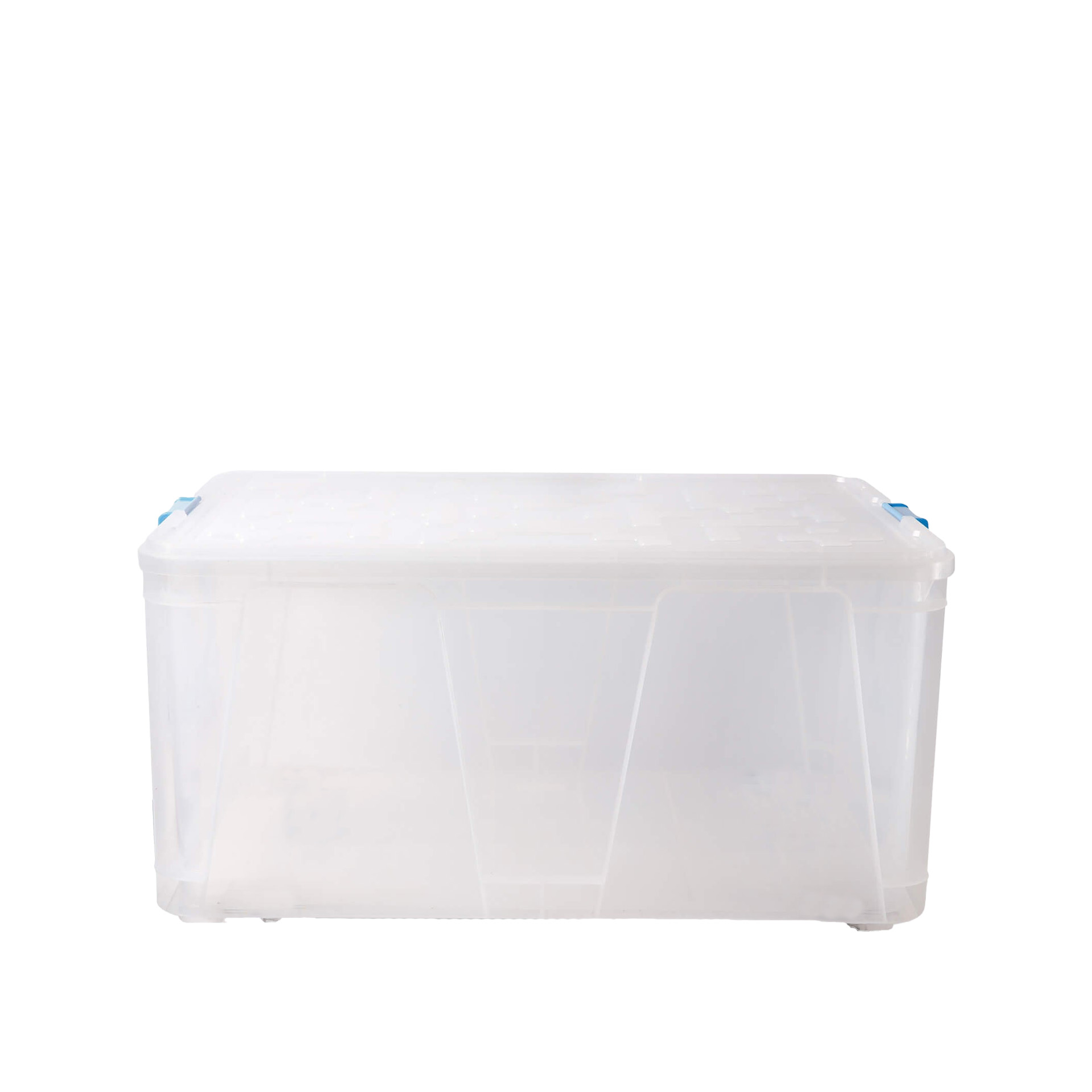 Caixa Arrumos Plástica Retangular Azul 55l 60X40X29cm