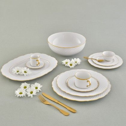 Prato Sopa Empire Gold 22cm Prato Sopa Empire Gold 22cm