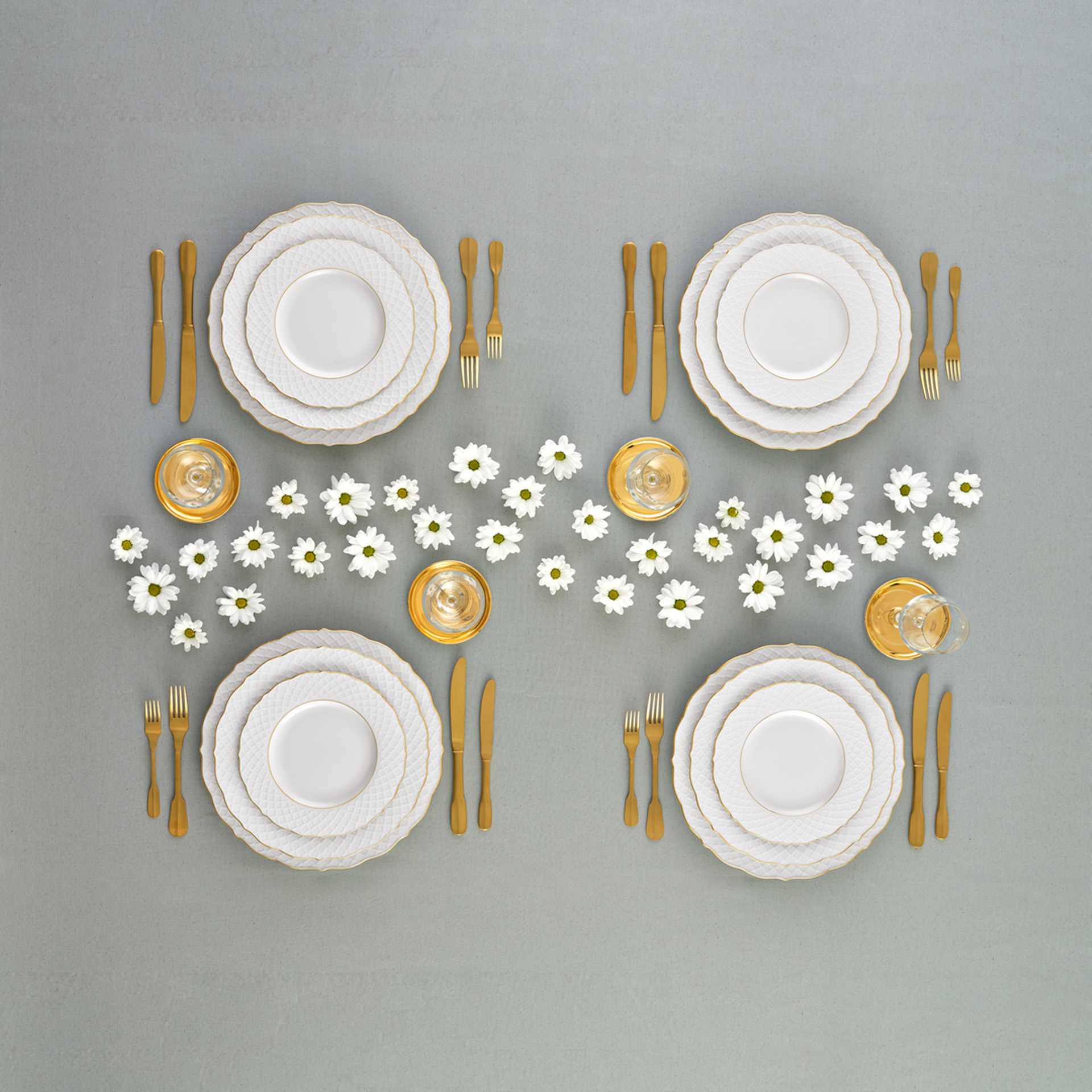 Travessa Empire Gold Oval 39cm