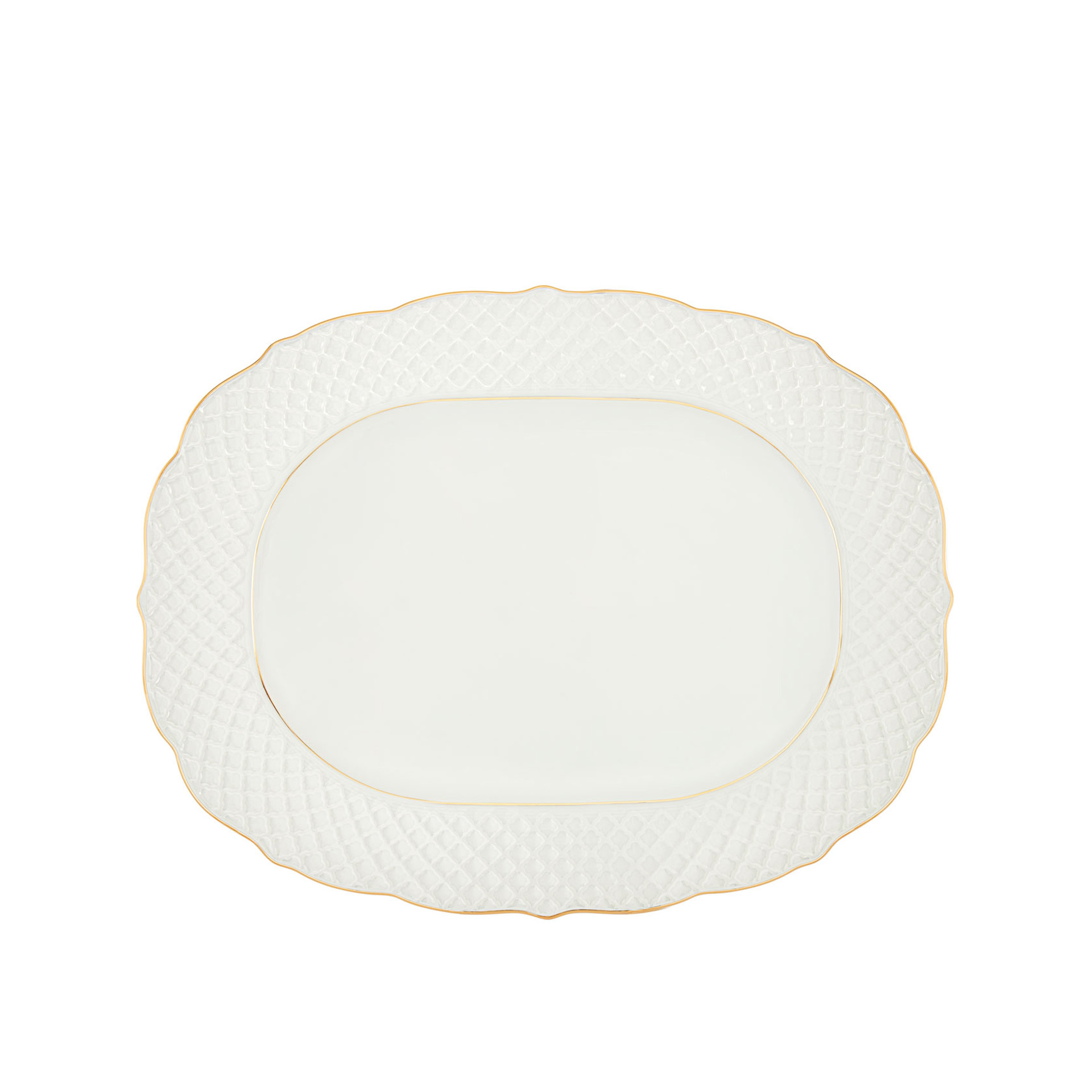 Travessa Empire Gold Oval 39cm