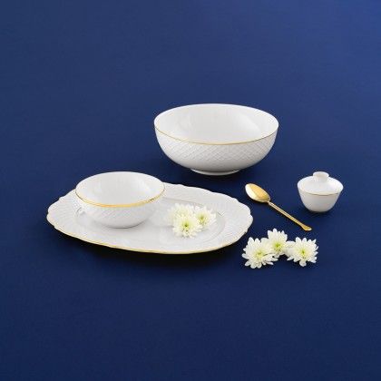 Chvena Caf Empire Gold 9cl + Pires 12cm