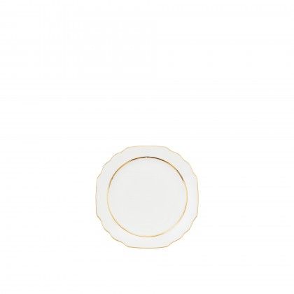 Prato Sobremesa Premium Gold Viena 22cm Prato Sobremesa Premium Gold Viena 22cm