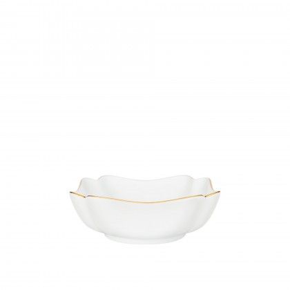 Saladeira Premium Gold Macau Quadrada 23cm