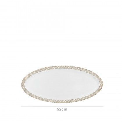 Travessa Precious Susi Oval 52cm Travessa Precious Susi Oval 52cm