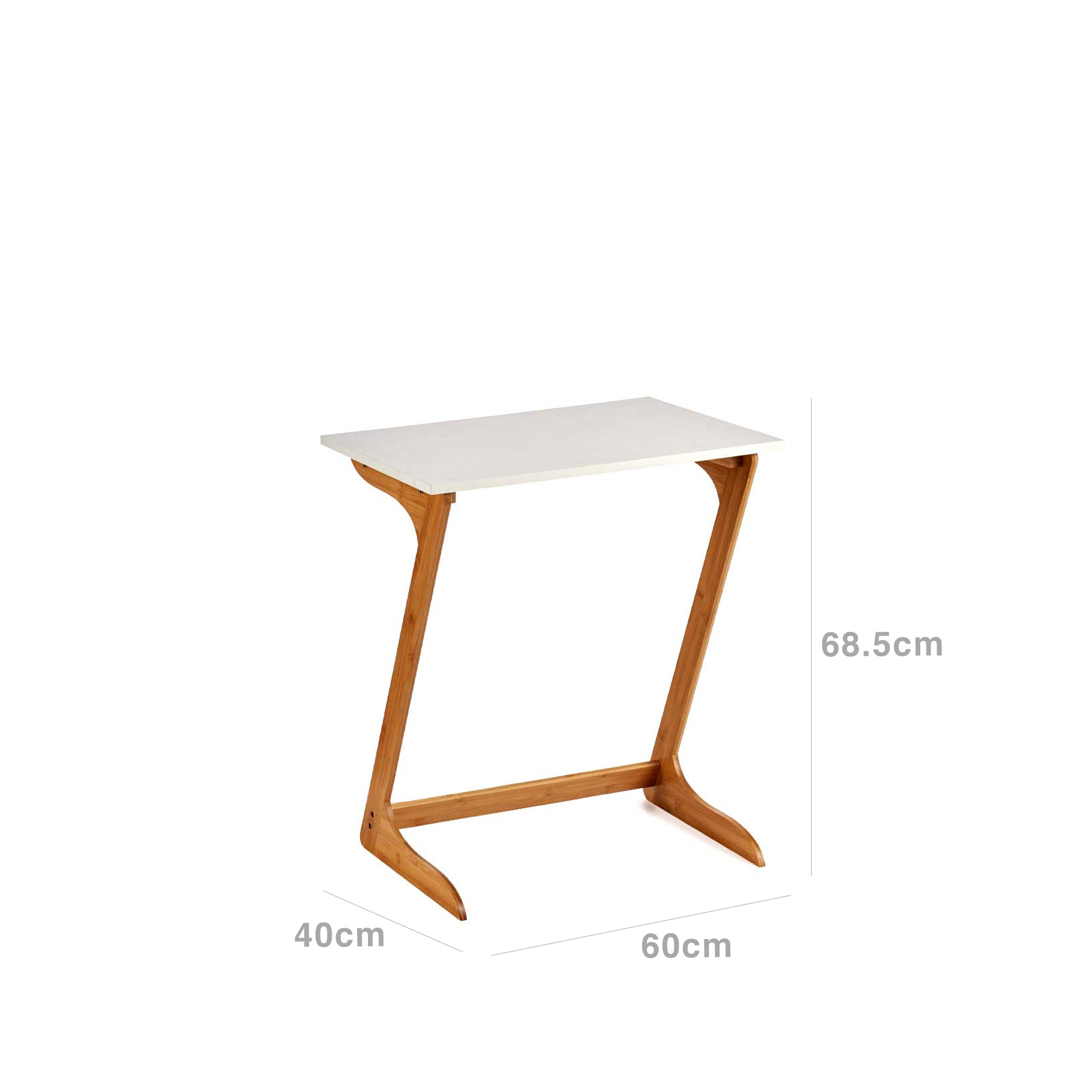 Mesa Apoio Bambu 60X40X68.5cm