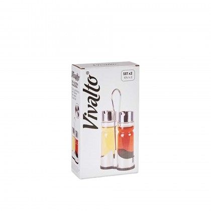 Galheteiro Inox 20.2cm 2 Peas