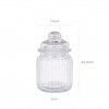 Frasco Vidro Riscas 300ml 8X32.5X14cm Pack 4
