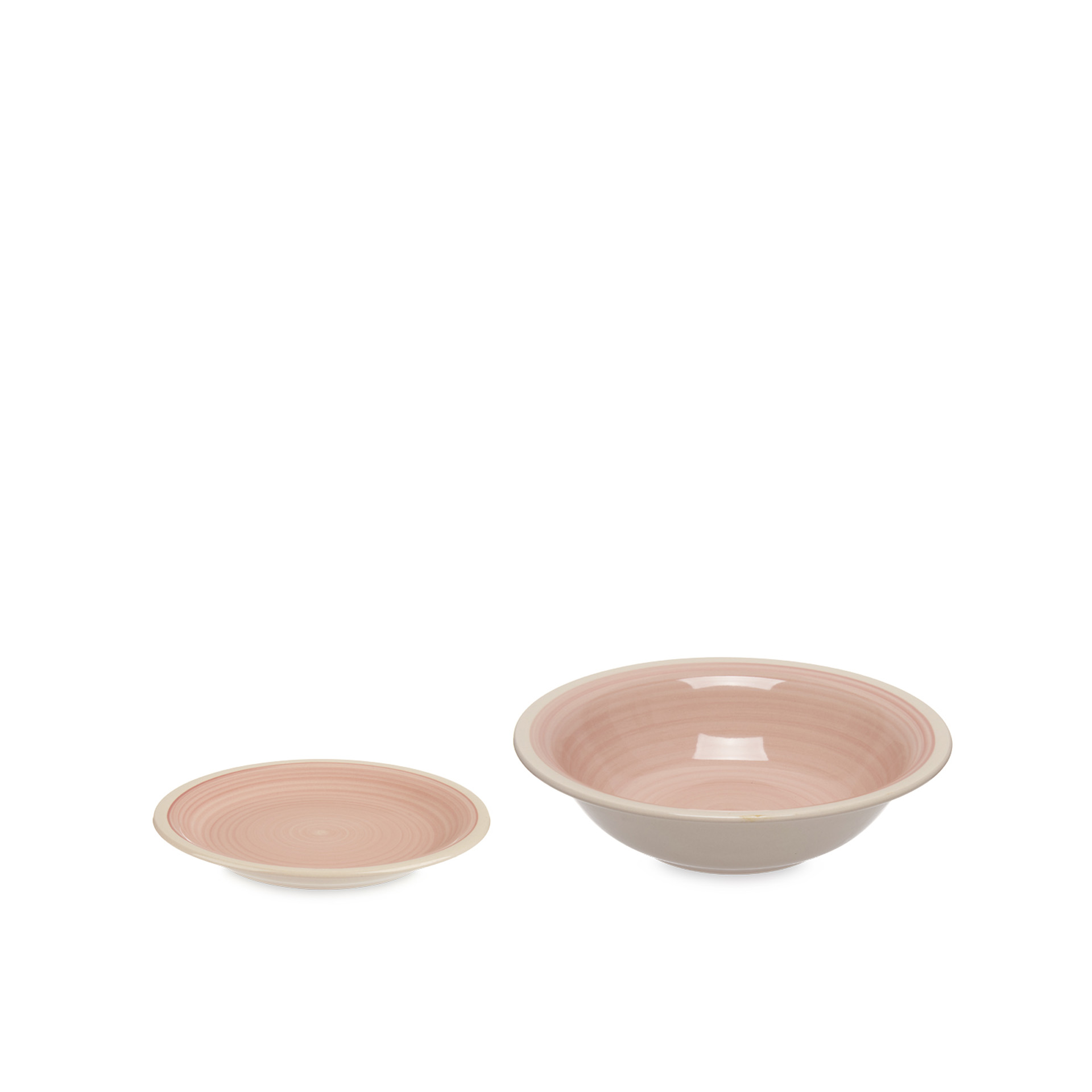 Serviço Jantar Grés Rosa 18 Peças