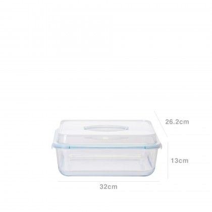 Caixa Hermtica Borossilicato 4800ml 26.2X32X13cm