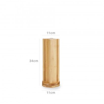 Suporte 20 Cápsulas Café Bambu 34cm Suporte 20 Cápsulas Café Bambu 34cm