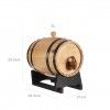 Barril Vinho 3000ml 29.5X21X22.3cm Barril Vinho 3000ml 29.5X21X22.3cm