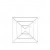 Base para Quentes Metal 18X18cm