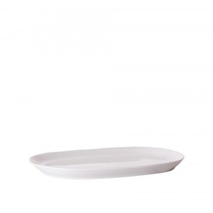 Travessa Porcelana Branca 40.5X24.5cm