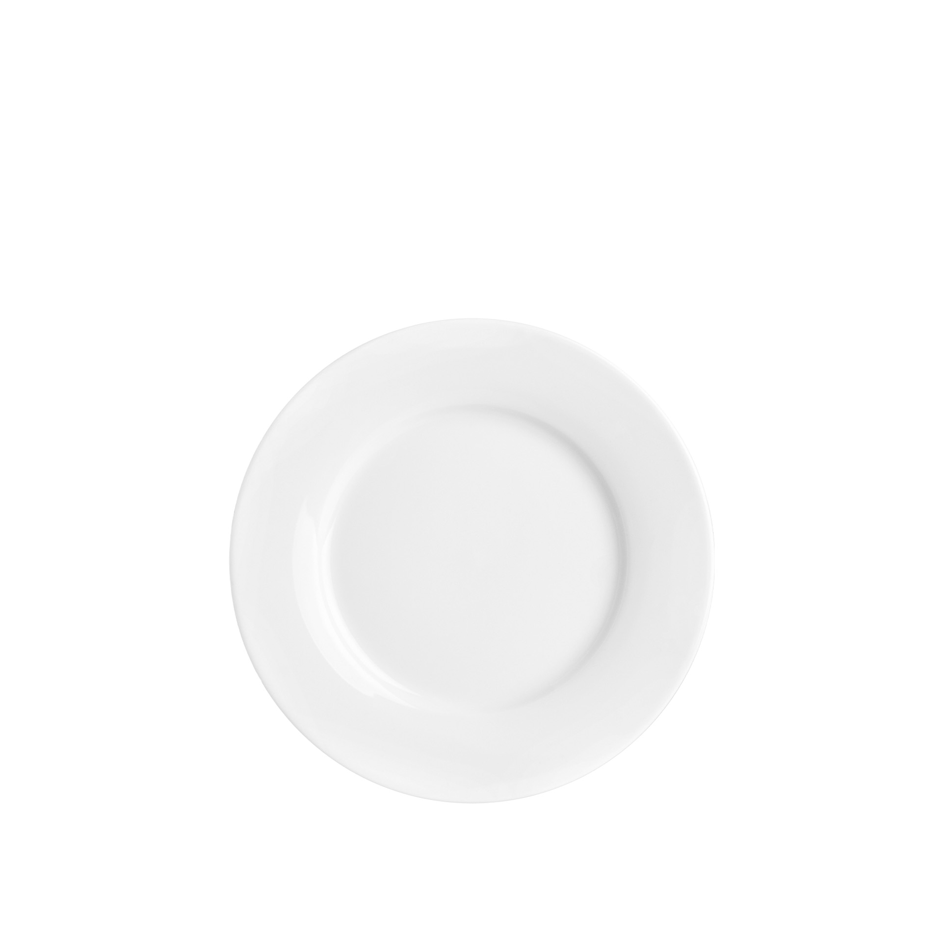 Prato Porcelana Sobremesa Branco 20cm