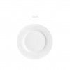 Prato Porcelana Sobremesa Branco 20cm