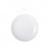 Prato Porcelana Raso Branco 24cm