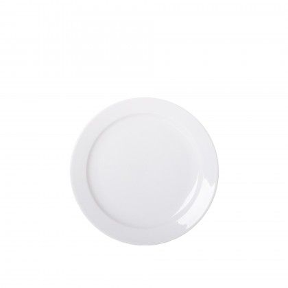 Prato Porcelana Branco 21cm