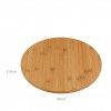 Tábua Servir Giratória Bambu 35X3cm Tábua Servir Giratória Bambu 35X3cm