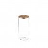 Frasco Hermtico Vivalto Com Tampa Bambu 1800ml 10X10X25.3CM