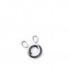Tesoura para Ovos Inox Redonda 8cm