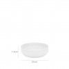 Saladeira Porcelana Perla Branca 23X7.5cm