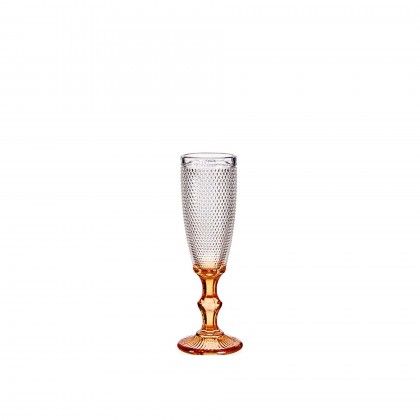 Copo Flute Picotado Special com P Ambar 18cl Pack 6