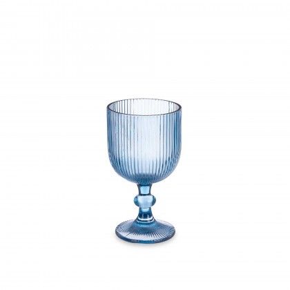 Copo com P Agata Azul 37cl Pack 6