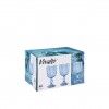 Copo com P Agata Azul 37cl Pack 6