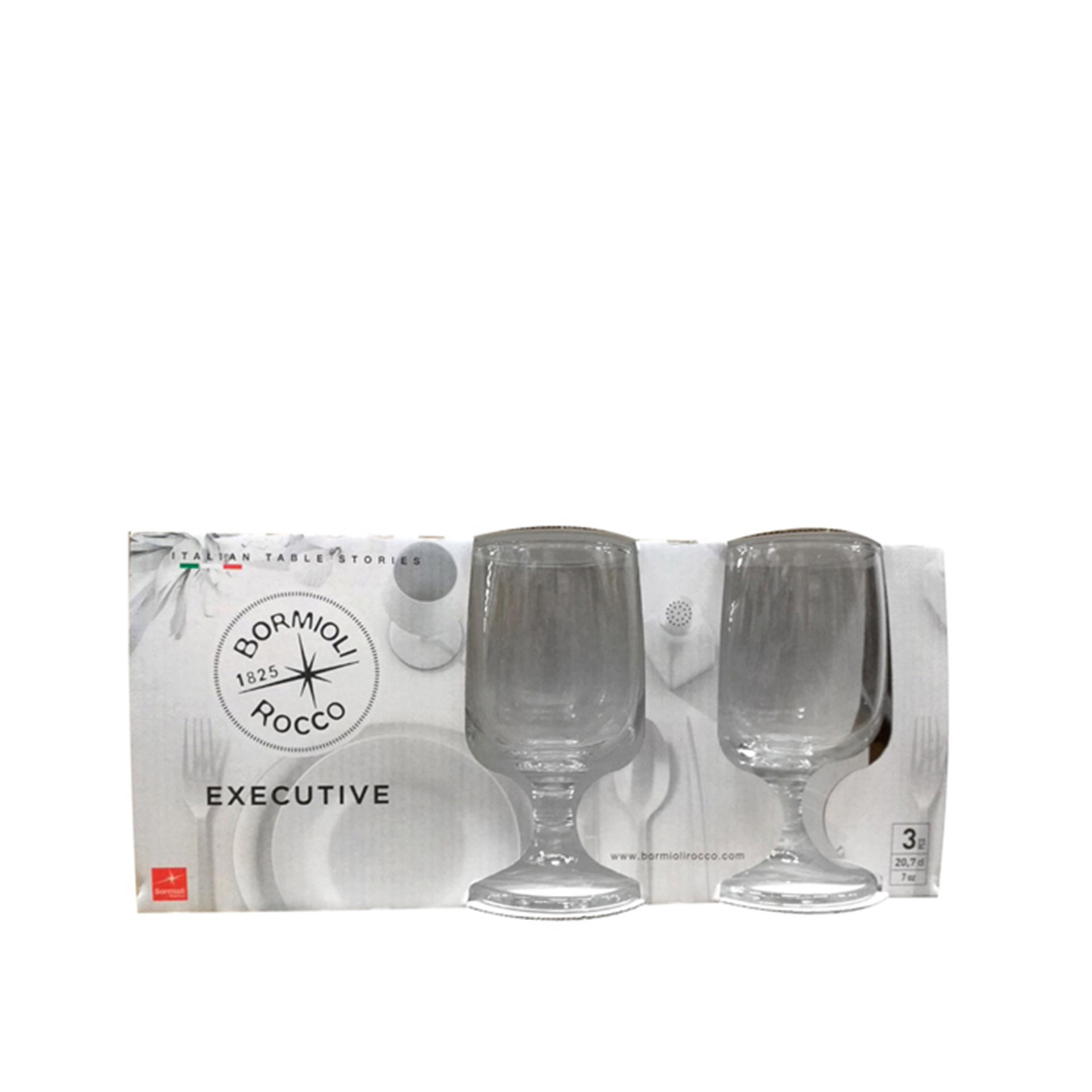 Copo com Pé Executive 20.7cl Pack 3
